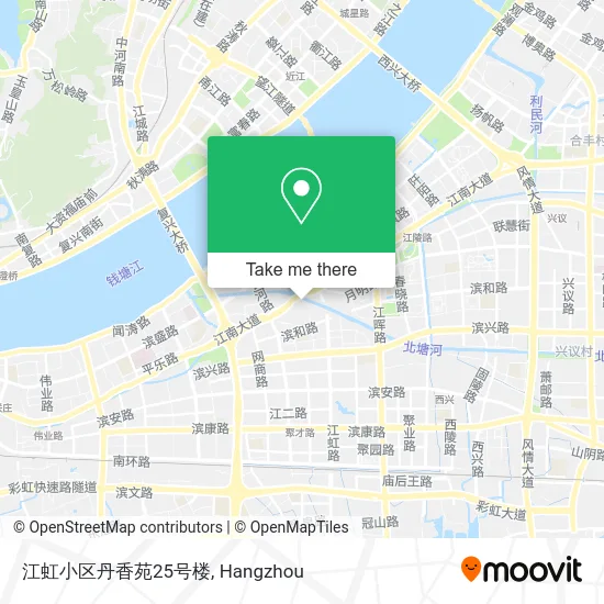 江虹小区丹香苑25号楼 map