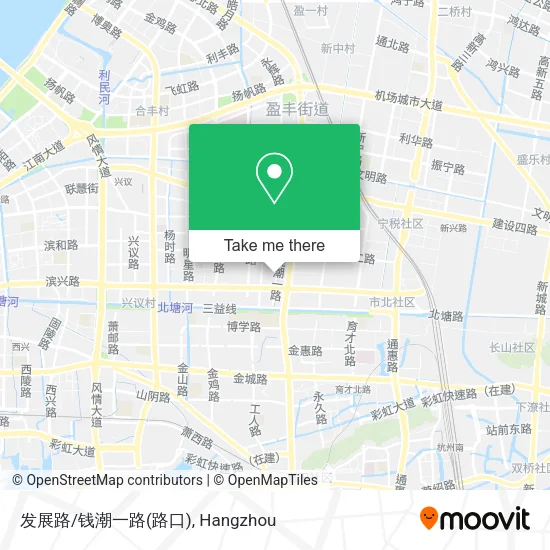 发展路/钱潮一路(路口) map