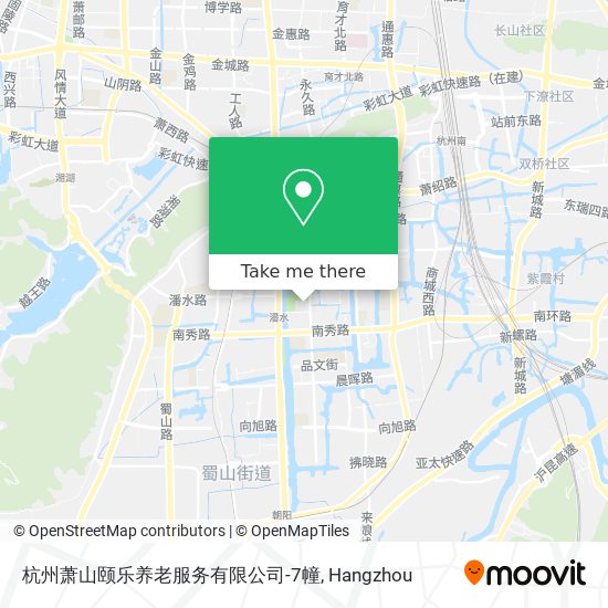 杭州萧山颐乐养老服务有限公司-7幢 map