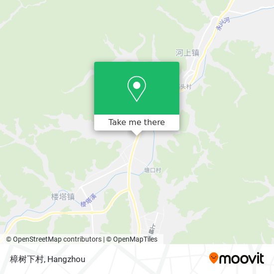樟树下村 map