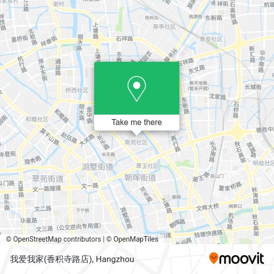 我爱我家(香积寺路店) map