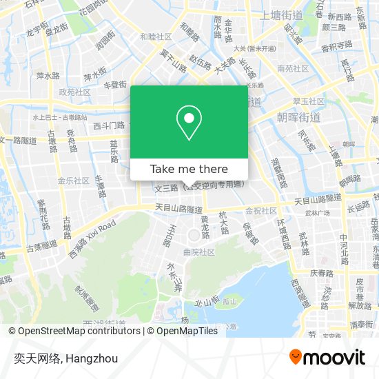 奕天网络 map