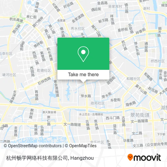 杭州畅学网络科技有限公司 map