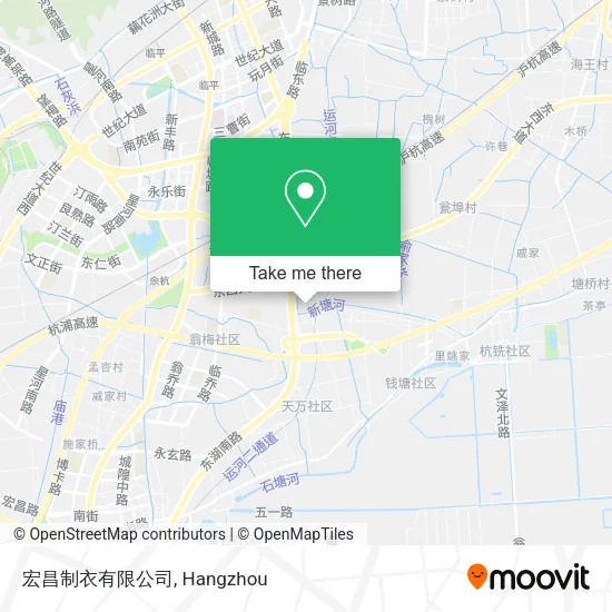 宏昌制衣有限公司 map