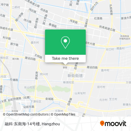 融科·东南海-14号楼 map