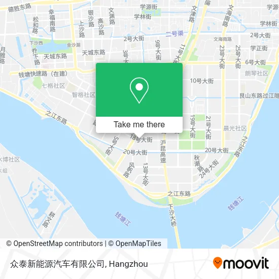 众泰新能源汽车有限公司 map
