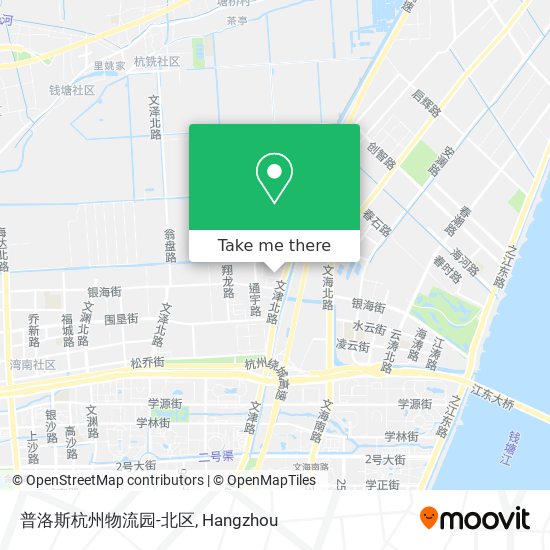 普洛斯杭州物流园-北区 map