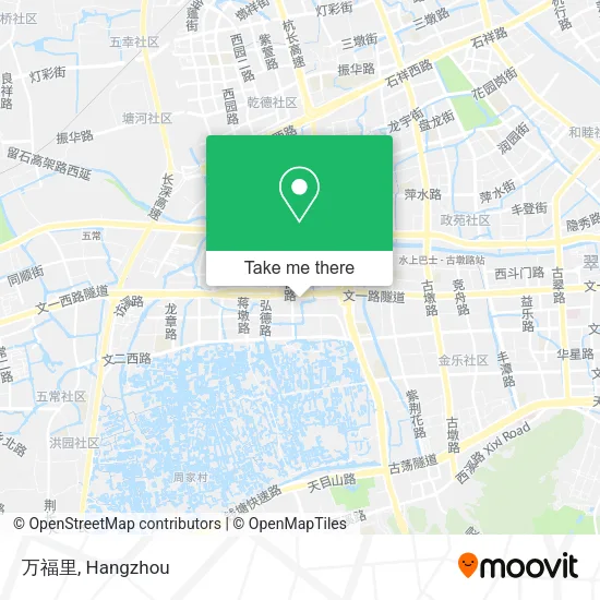万福里 map