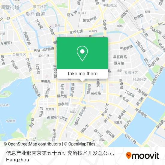 信息产业部南京第五十五研究所技术开发总公司 map