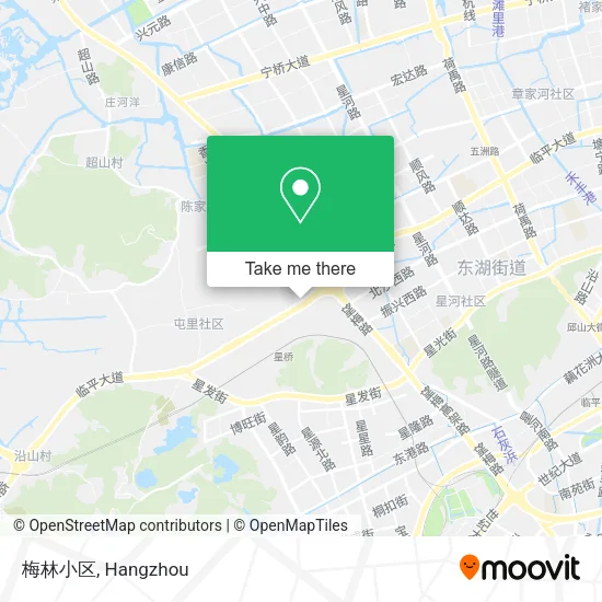 梅林小区 map