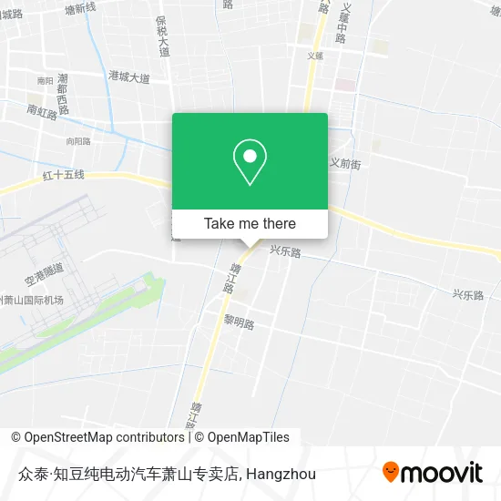 众泰·知豆纯电动汽车萧山专卖店 map