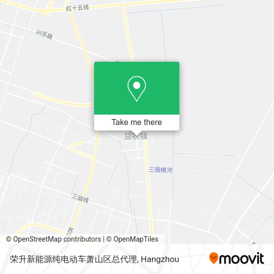 荣升新能源纯电动车萧山区总代理 map