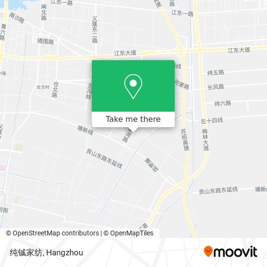 纯铖家纺 map