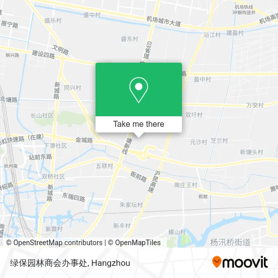 绿保园林商会办事处 map