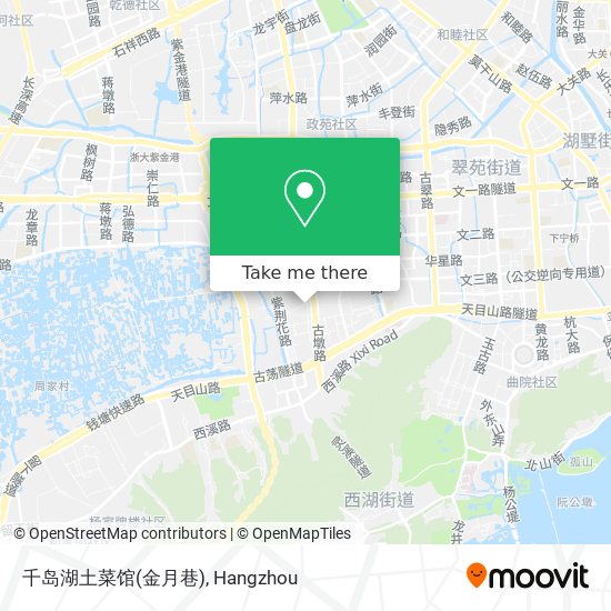 千岛湖土菜馆(金月巷) map