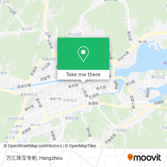 万汇珠宝专柜 map