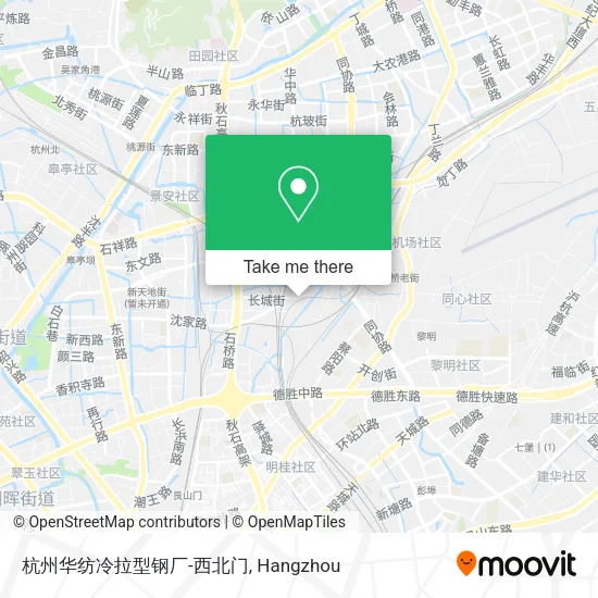 杭州华纺冷拉型钢厂-西北门 map