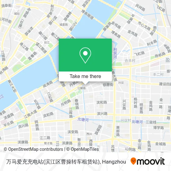 万马爱充充电站(滨江区曹操转车租赁站) map