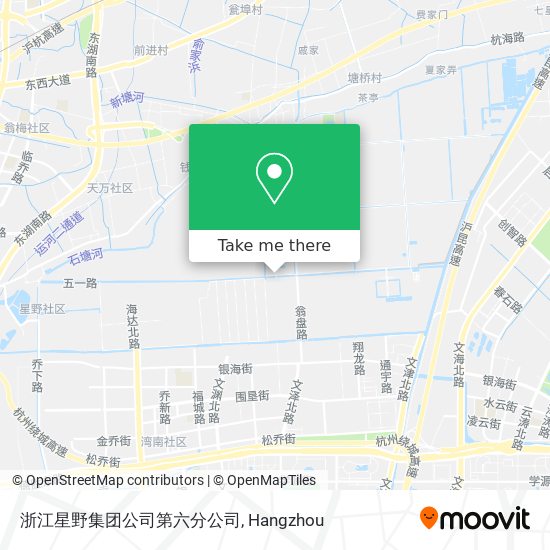 浙江星野集团公司第六分公司 map
