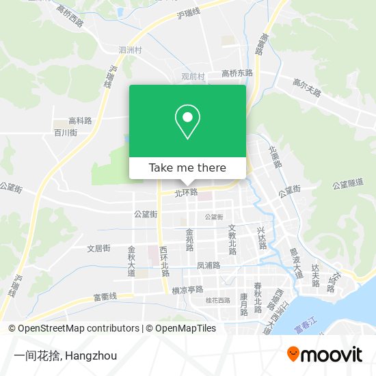 一间花捨 map