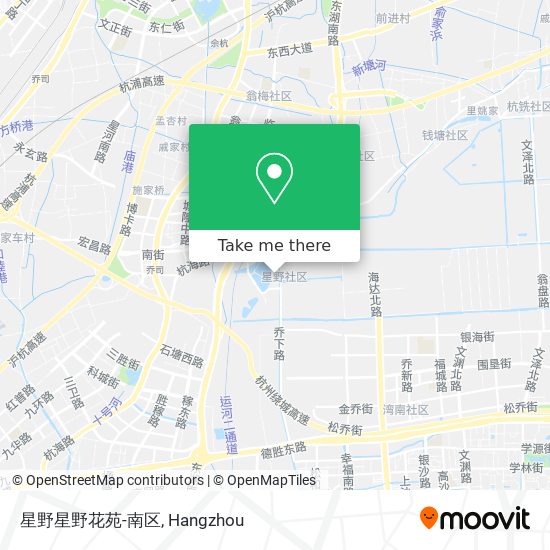 星野星野花苑-南区 map