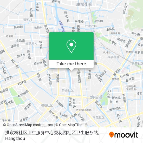 拱宸桥社区卫生服务中心蚕花园社区卫生服务站 map
