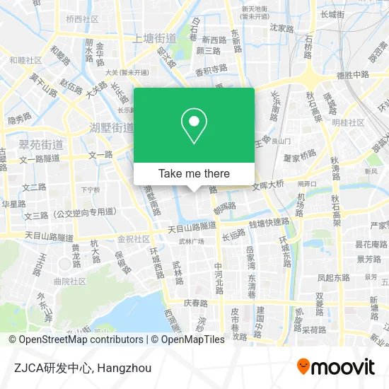 ZJCA研发中心 map