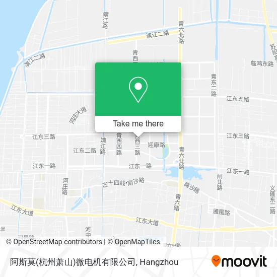 阿斯莫(杭州萧山)微电机有限公司 map