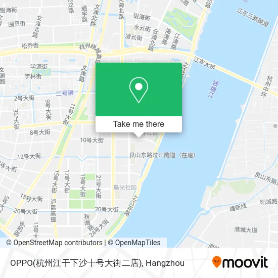 OPPO(杭州江干下沙十号大街二店) map