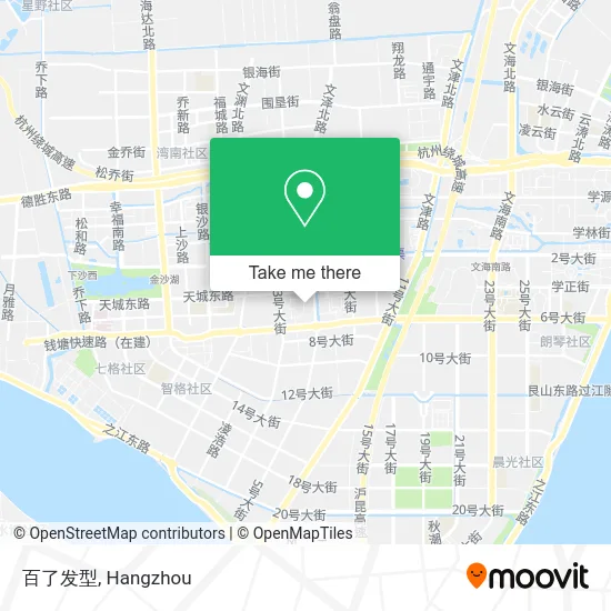 百了发型 map