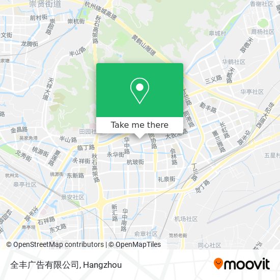 全丰广告有限公司 map