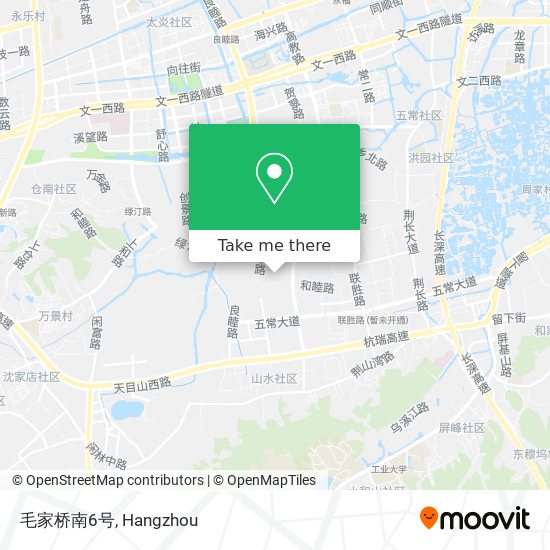 毛家桥南6号 map
