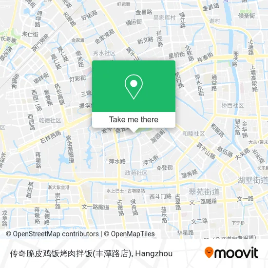 传奇脆皮鸡饭烤肉拌饭(丰潭路店) map