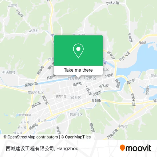 西城建设工程有限公司 map