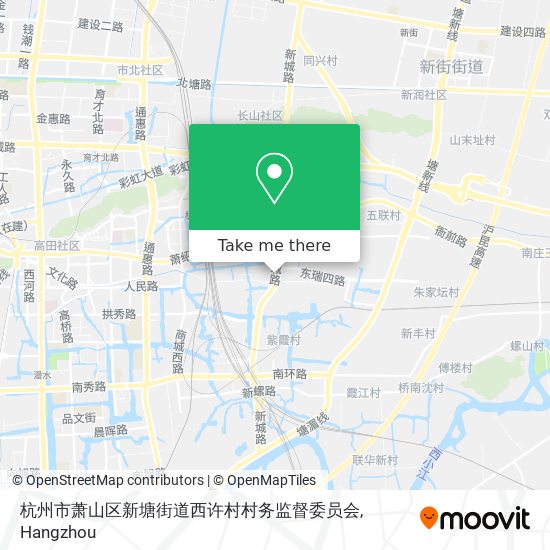 杭州市萧山区新塘街道西许村村务监督委员会 map