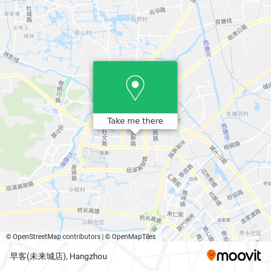 早客(未来城店) map