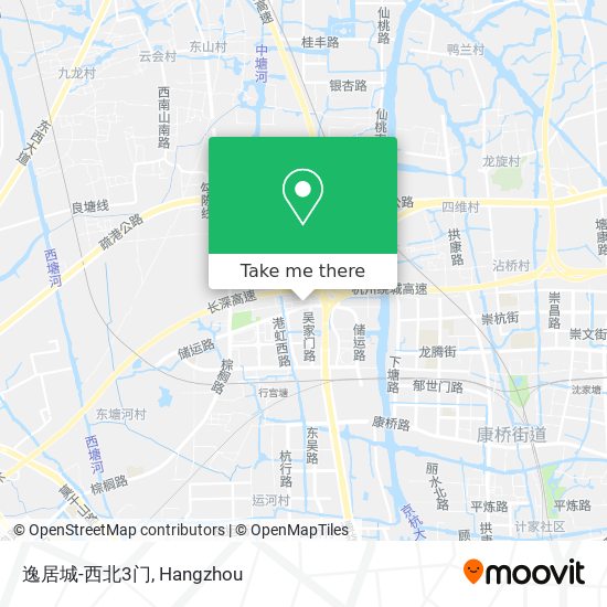 逸居城-西北3门 map