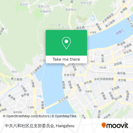 中共六和社区总支部委员会 map