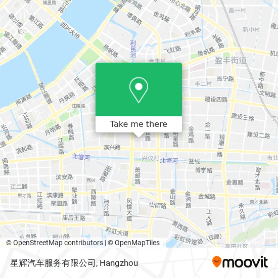 星辉汽车服务有限公司 map