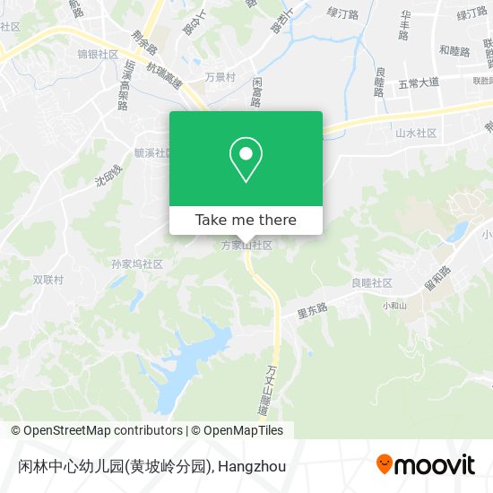 闲林中心幼儿园(黄坡岭分园) map