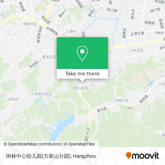 闲林中心幼儿园(方家山分园) map