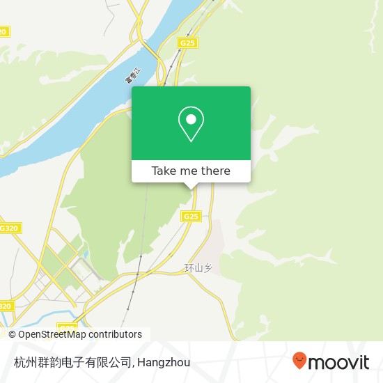 杭州群韵电子有限公司 map