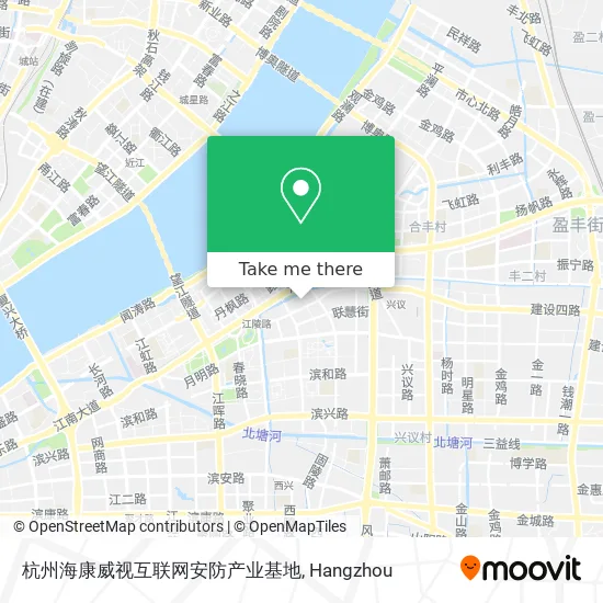 杭州海康威视互联网安防产业基地 map