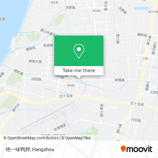 绝一味鸭脖 map