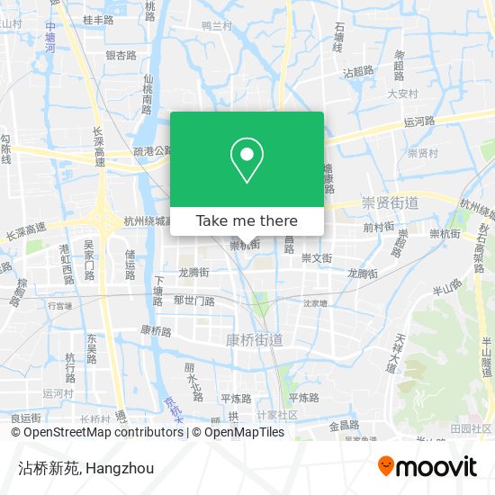 沾桥新苑 map