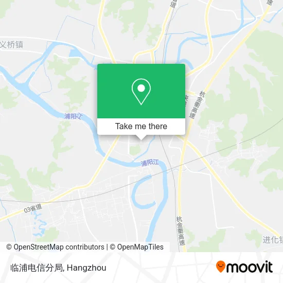 临浦电信分局 map
