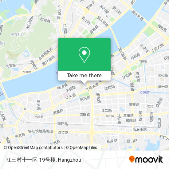 江三村十一区-19号楼 map