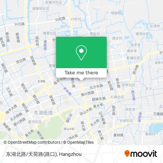 东湖北路/天荷路(路口) map
