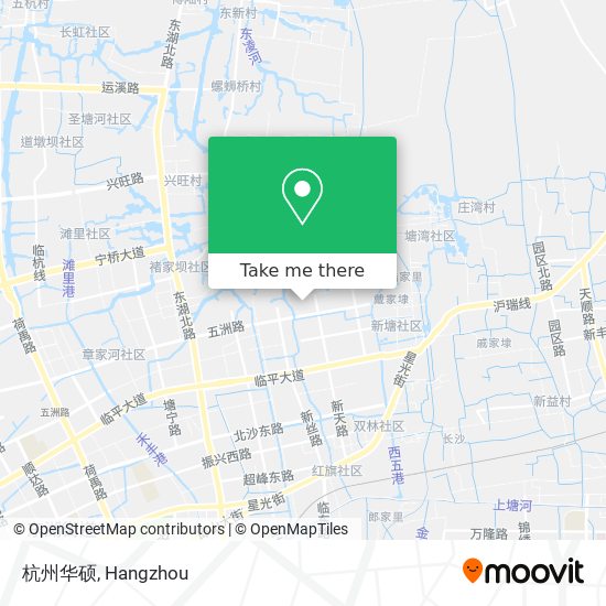杭州华硕 map