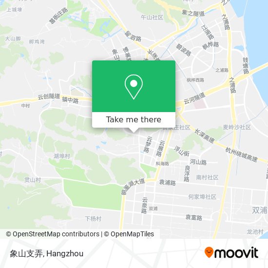 象山支弄 map